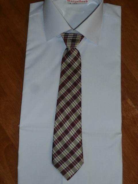 chlapecká kravata žíhaná 7
