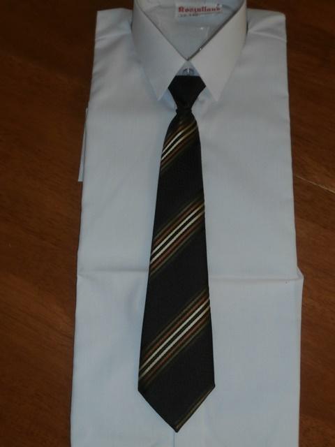 chlapecká kravata žíhaná 20