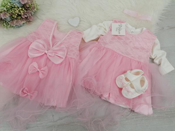 dívčí šaty pro příležitost s body 36 veľ. cca 62/68