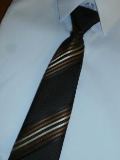 chlapecká kravata žíhaná 20