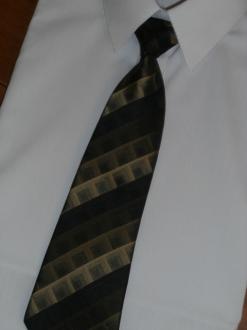 dětská kravata žíhaná 2